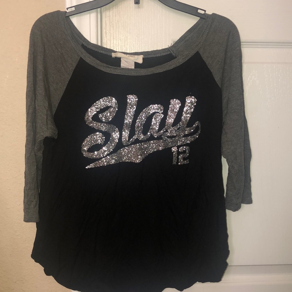 glittery tee - Picture 1 of 2